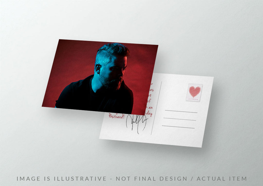 David Cook New EP - Signed Holiday Postcard (illustrative)